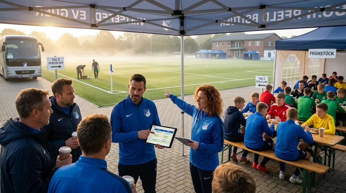 Mehrtagesturniere im Fußball organisieren: Planung und Checkliste