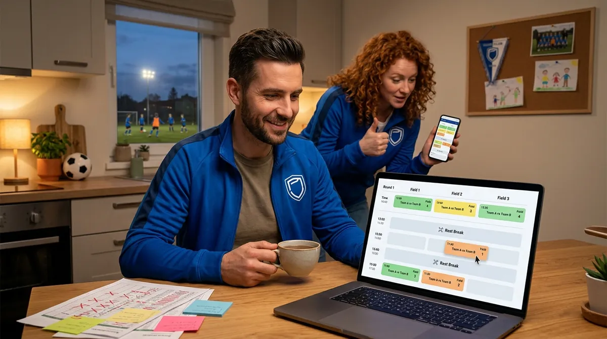 Spielplan erstellen: So planst du dein Fußballturnier fair und effizient